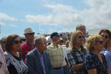 Acto de descubrimiento de la placa de la calle de Farmacéutico Francisco Artiles Betancor (Foto TA)